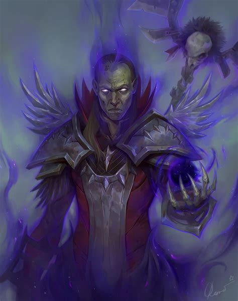 Forsaken Shadow Priest Commission By Kueshkaart On Deviantart World