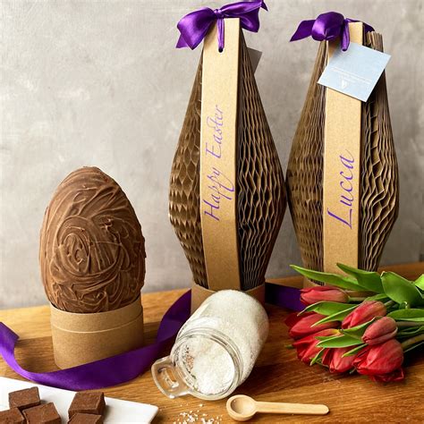 Personalised Dark Terre Easter Egg Sea Salt Truffles Yumbles