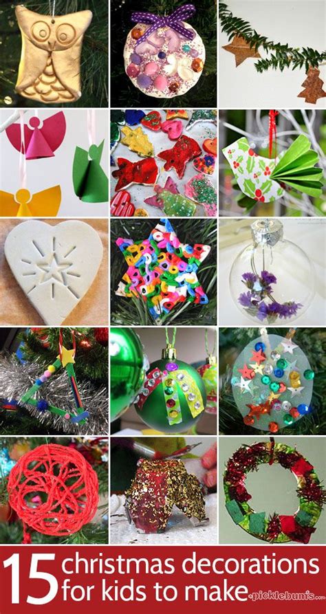 Christmas Decorations Kids Can Make | Christmas decorations for kids ...