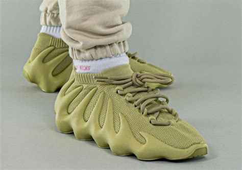 On Feet Photos Of The Adidas Yeezy 450 Resin Sneakers Cartel