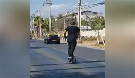 Imprudencia a bordo de scooters en las calles Más del 60 se moviliza