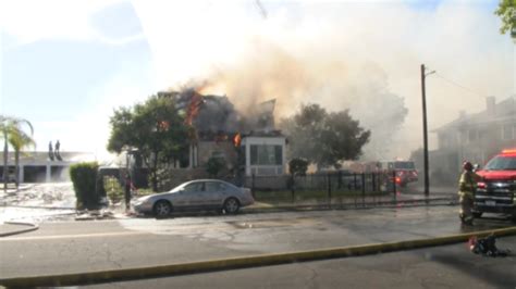 Firefighters Work To Contain Two Large Building Fires In Fresno Cbs47