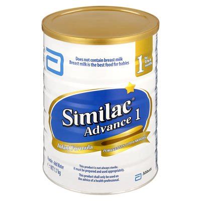 Similac Advance Infant Formula Stage 1 1 7kg PnP