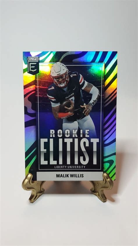 Panini Donruss Elite Malik Willis Rookie Elitist Rc Re Titans