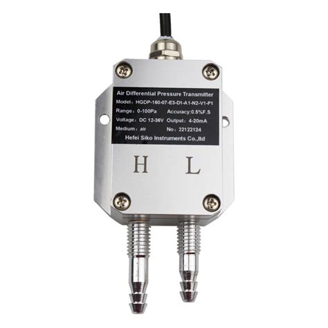 4 20mA Micro Low Air Differential Pressure Transmitter For Wind China