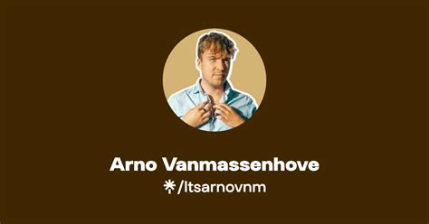 Arno Vanmassenhove Instagram Facebook Linktree