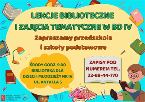 Zaj Cia Dla Przedszkoli I Szk Podstawowych W Bd Iv Biblioteka