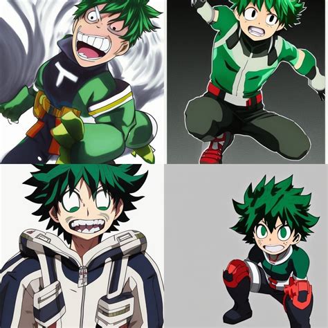 Deku From My Hero Academia Ai Generated Artwork Nightcafe Creator