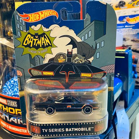Hot Wheels Retro Entertainment Batman Classics TV Series Batmobile 蝙蝠俠 年電視片集 蝙蝠車 興趣及遊戲 玩具