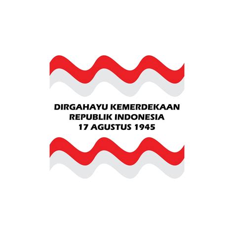 flag indonesia independence 18888003 Vector Art at Vecteezy