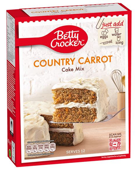 carrot cake mix baking mixes betty crocker