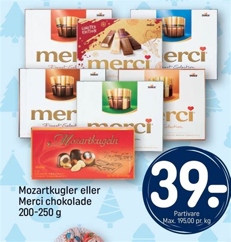 Mozartkugler Eller Merci Chokolade Tilbud Hos Rema 1000