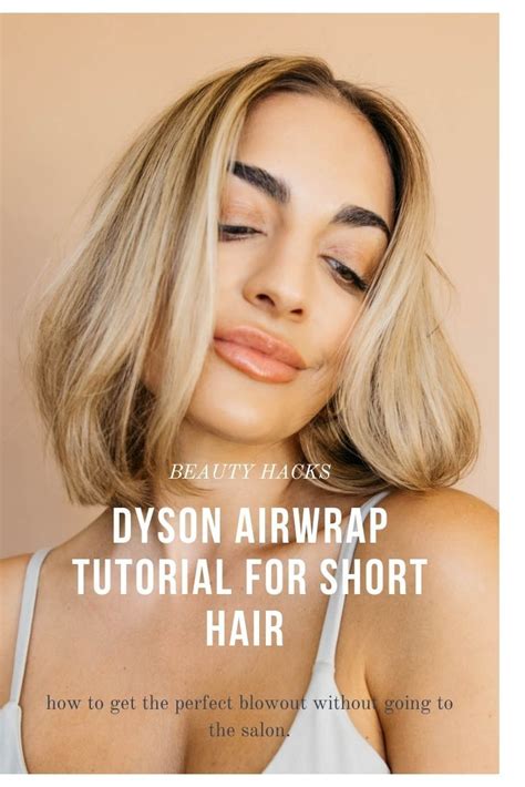 Video Dyson Airwrap Tutorial Love Olia Short Hair Styles Short Hair Tutorial Short Hair