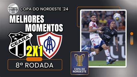 Copa Do Nordeste Rodada Cear X Itabaiana Se Melhores