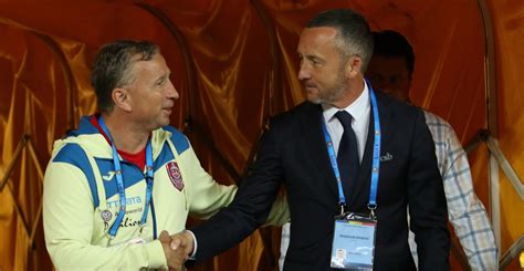 A început derby ul Dan Petrescu înainte de FCSB CFR Cei de acolo