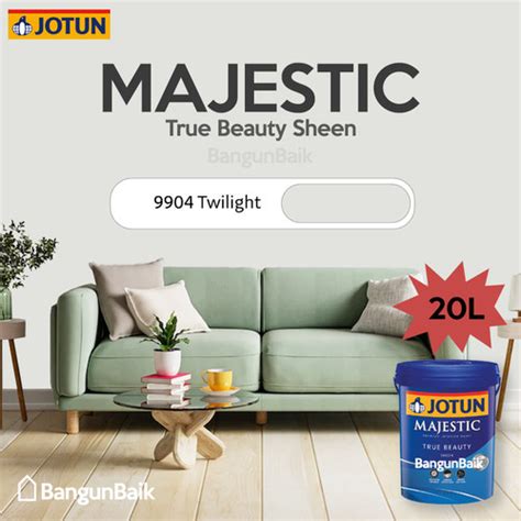 Jual Jotun Majestic True Beauty Sheen 9904 Twilight Pail Cat Interior