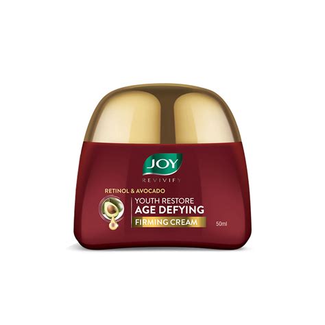 Joy Revivify Retinol Avocado Youth Restore Age Defying Firming Cream