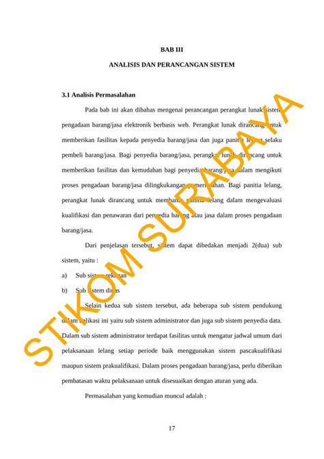 Pdf Bab Iii Analisis Dan Perancangan Sistem Analisis Sir