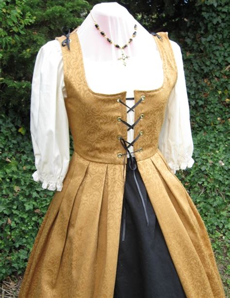 Renaissance Medieval Irish Gown Dress Costume Custom Made Ebay