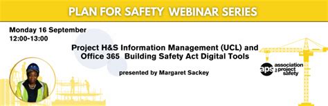 Project Hands Information Management Ucl And Office 365 Building Safety