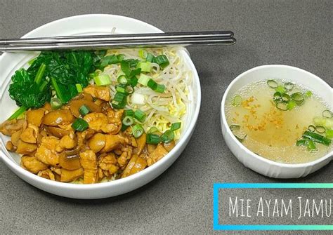 Resep Mie Ayam Jamur oleh Renny Phink - Cookpad