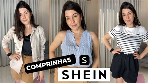 COMPRINHAS DE BLUSAS NA SHEIN LOOKS CASUAIS YouTube