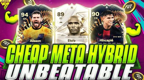 BEST CHEAP META HYBRID TEAM IN FC24 CHEAP META SQUAD YOU MUST BUY