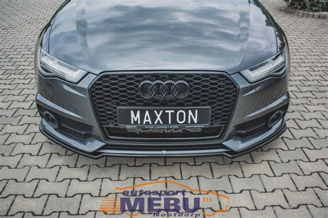 Maxton Design Audi A S Line S C Fl Splitter V Maxton