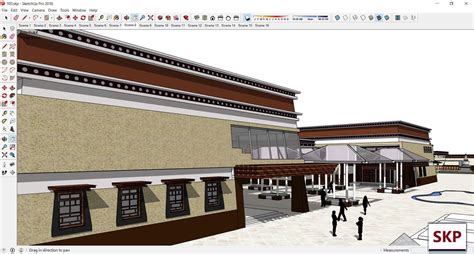 Sketchup Museum 105 3d Model Cgtrader