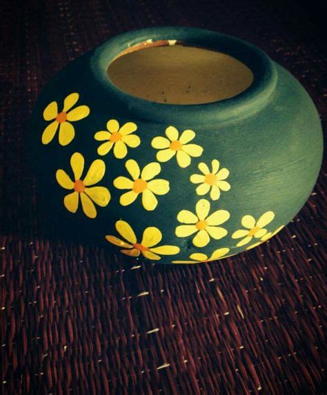 92 Terracotta pot painting ideas | pottery painting, pottery painting ...