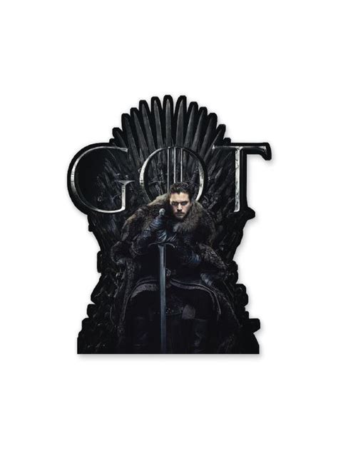 Game Of Thrones Jon Snow Official Game Of Thrones Stickers Redwolf