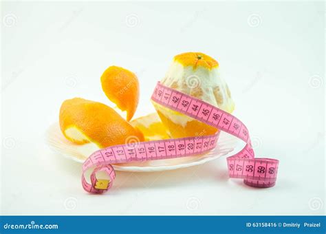 Orange Without Peel Stock Photo Image Of Health Weight 63158416