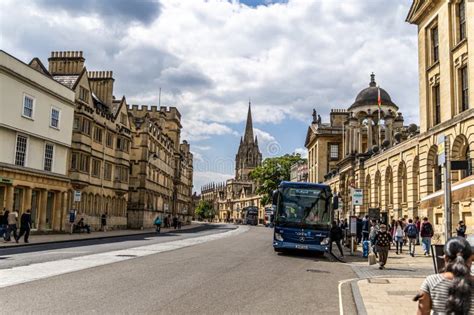 Oxford , UK - June 5, 2024: Tom Tower of Christ Church, Oxford ...