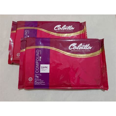 Jual Colatta Dark Compound Chocolate Kg Shopee Indonesia