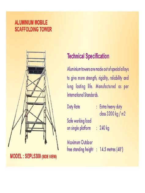 PDF Mobile Scaffolding Tower DOKUMEN TIPS