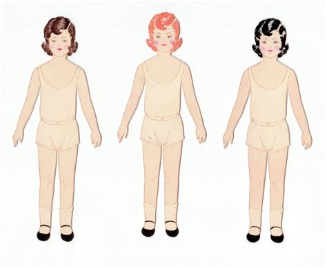 The Paper Collector Handmade Paper Dolls C 1920s 1930s