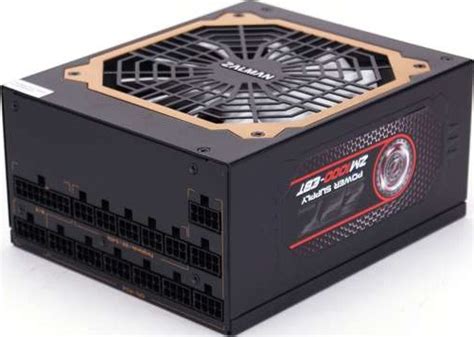 Zalman 1000W Watts High Efficiency 80+ Gold Switching Power Supply ...