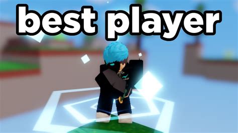 I 1V1 Ed The Best Roblox Bedwars Player YouTube