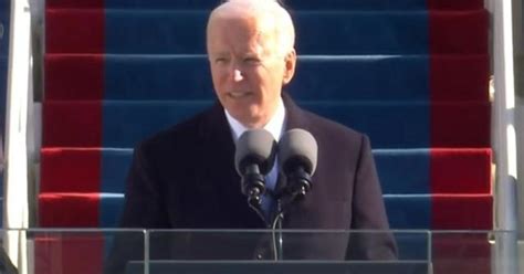 Joe Biden's inauguration address: "This is America's day" - CBS News