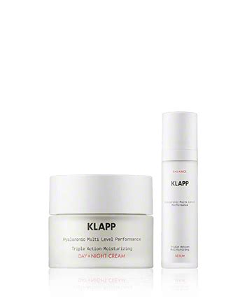 KLAPP Hyaluronic Multi Level Performance Set Mit Day Night Cream