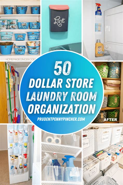 50 Dollar Store Laundry Room Organization Ideas Prudent Penny Pincher