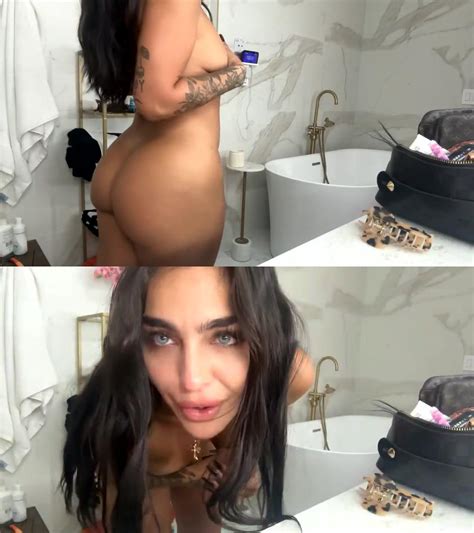 Emily Rinaudo Nude Bathroom Livestream Onlyfans Video Leaked Lewd