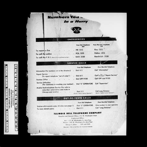 Illinois - White Pages - Chicago - June 1946 A through KUPSK | Library