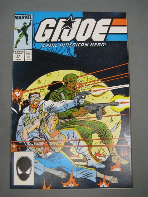 Gi Joe Marvel Vintage Comic Issue 61