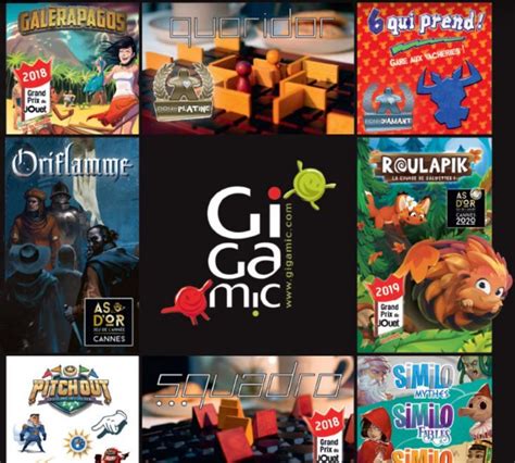 Sélection de nouveaux jeux Gigamic spécial été Papa Blogueur