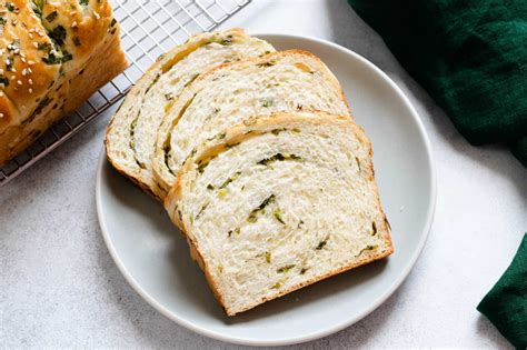 Scallion Milk Bread | Healthy Nibbles by Lisa Lin