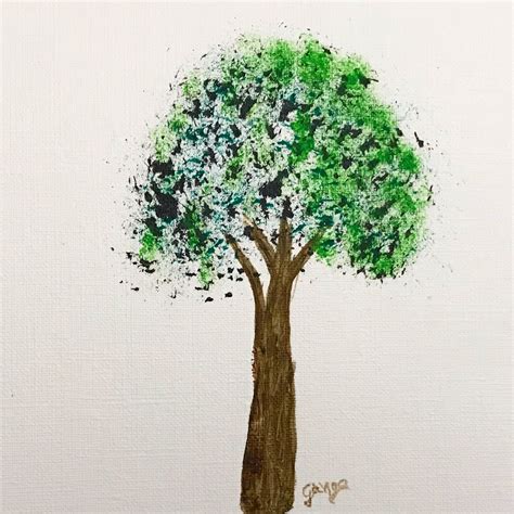 tree painting – Ganga Art Gallery