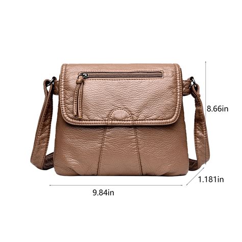 FNYOXU Storage Box,Zipper Crossbody Bag with Wide Shoulder Strap Phone ...