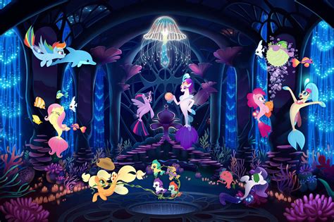 Image - MLP The Movie Seaquestria panorama poster.jpg | My Little Pony Friendship is Magic Wiki ...