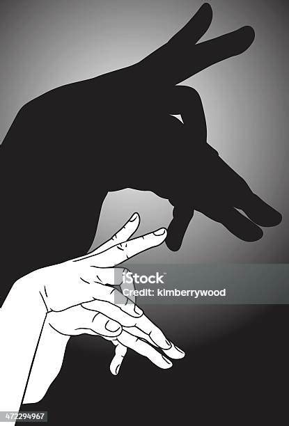 Shadow Puppet Goat Stock Illustration - Download Image Now - Shadow ...